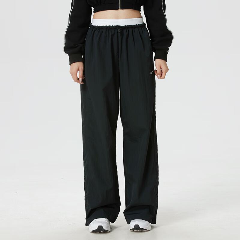 Nike Women's Sportswear Woven High-Waisted Functional Pants Black IF0335-010