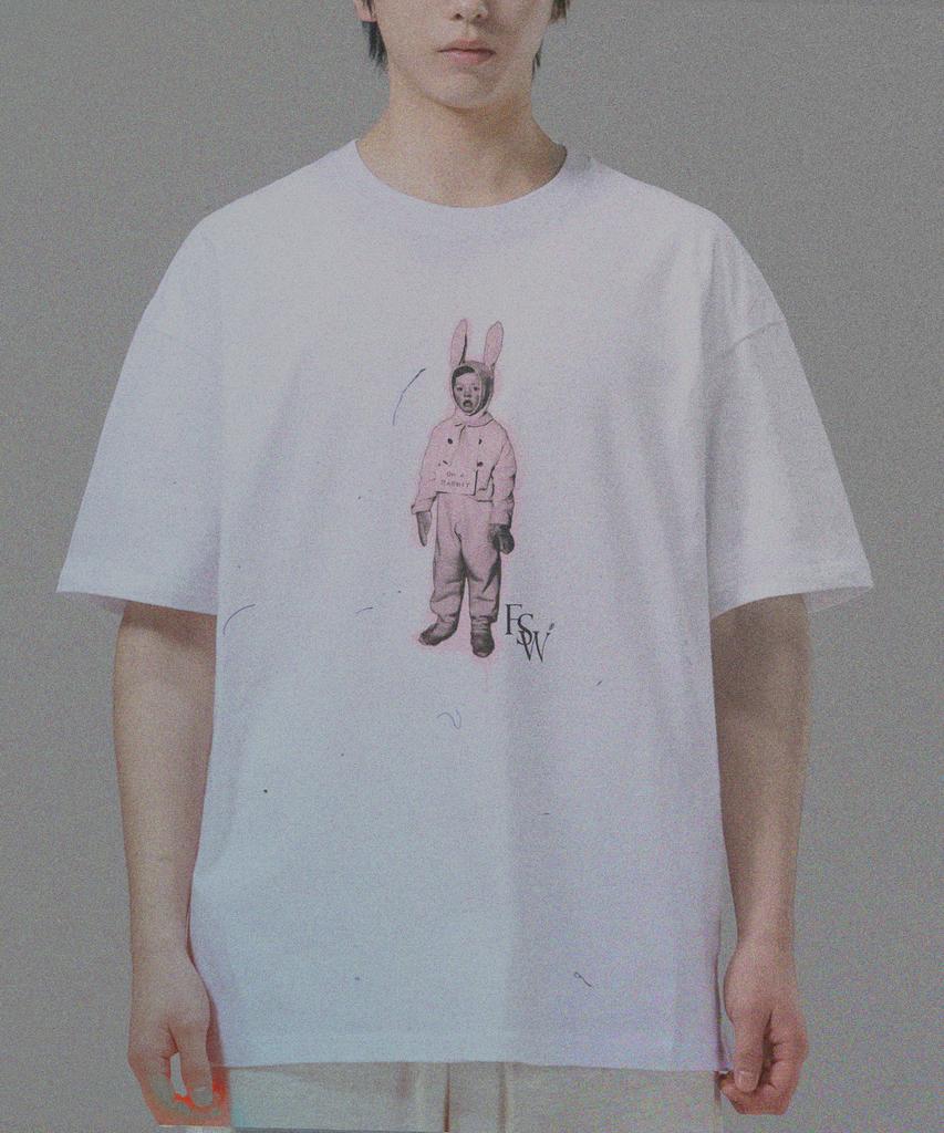 Paensyo Im A Rabbit Short Sleeve - White