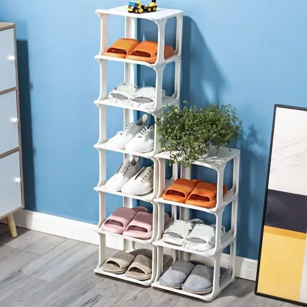 2-8 sluoksnių batų laikymo organizatorius, nuimami sluoksniuoti batų spintelės, paprastas pastatomas batų lentynas, namams