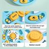 Rotating Dog Puzzle Toy Anti Choking Pet Leakage Tray Funny Pet Slow Food Bowl  Cat