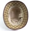 Excellent GUCCI hat GG Canvas Fedora Hat GG Marmont leather-trimmed Beige brown L 576587 Used