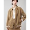 ELLE Women's Khaki Lapel Workwear Jacket