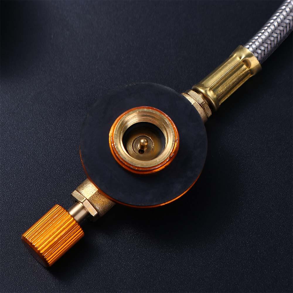 Tourist Equipment Container Adapter Propane Refill Adapter Gas Stove Coupler Stove Metal Tube