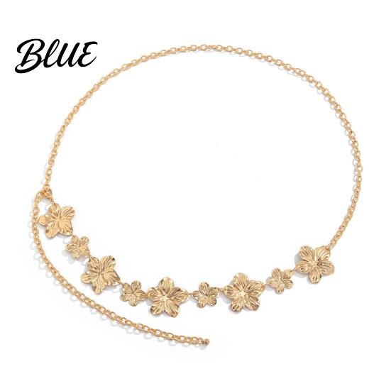 Beach Body Chain Accessory Waist for Women Adjustable Metal Belt