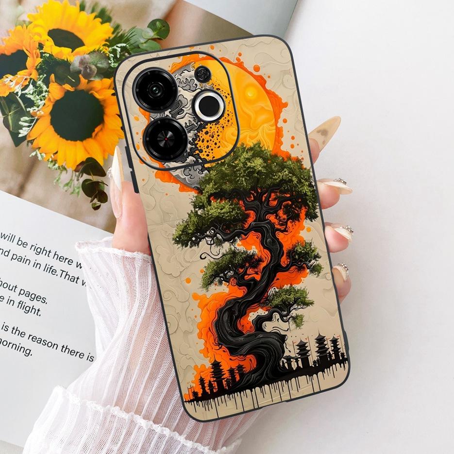 For Tecno Pop 9 5G Case KL4 New Luxury Painted Cover For Tecno Spark 30C 5G KL8H Soft Silicone Case For Tecno Spark 30 5G Fundas