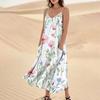 Women's Summer Dress Casual Loose Long Beach Vacation Dresses
