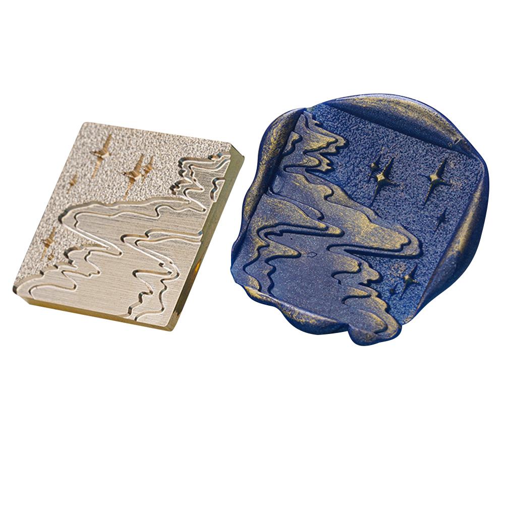 Kunst Siegelkopf Mehrzweck Emaille Siegelkopf Ornamentale Bastelbedarf Umschlag Dekorativ für Verpackung Scrapbooking