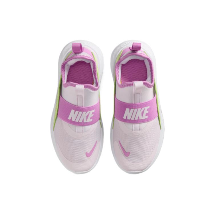 Nike Flex Runner 4 PS Light Violet Light Liquid Lime White Kids Sneakers Purple IF2894-501