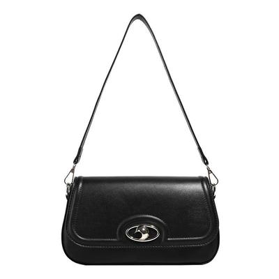Niche Design Commuter French Underarm Bag Women's Textured Baguette Bag All-in-one Crossbody Bag