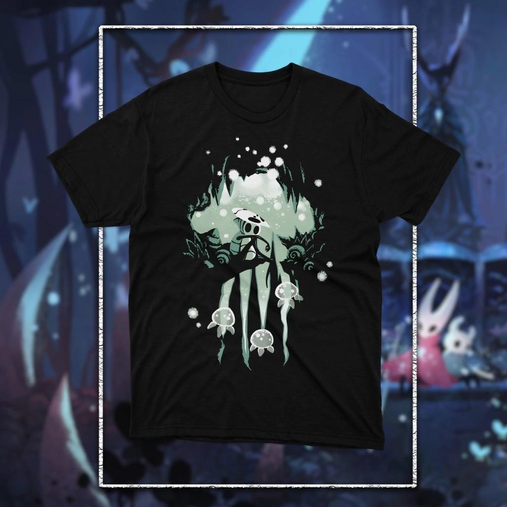 Hot Game Hollow Knight Silksing Printed T-shirt Men Women Cotton Loose Oversized Y2k Short Sleeve T-shirt High Quality Clothing