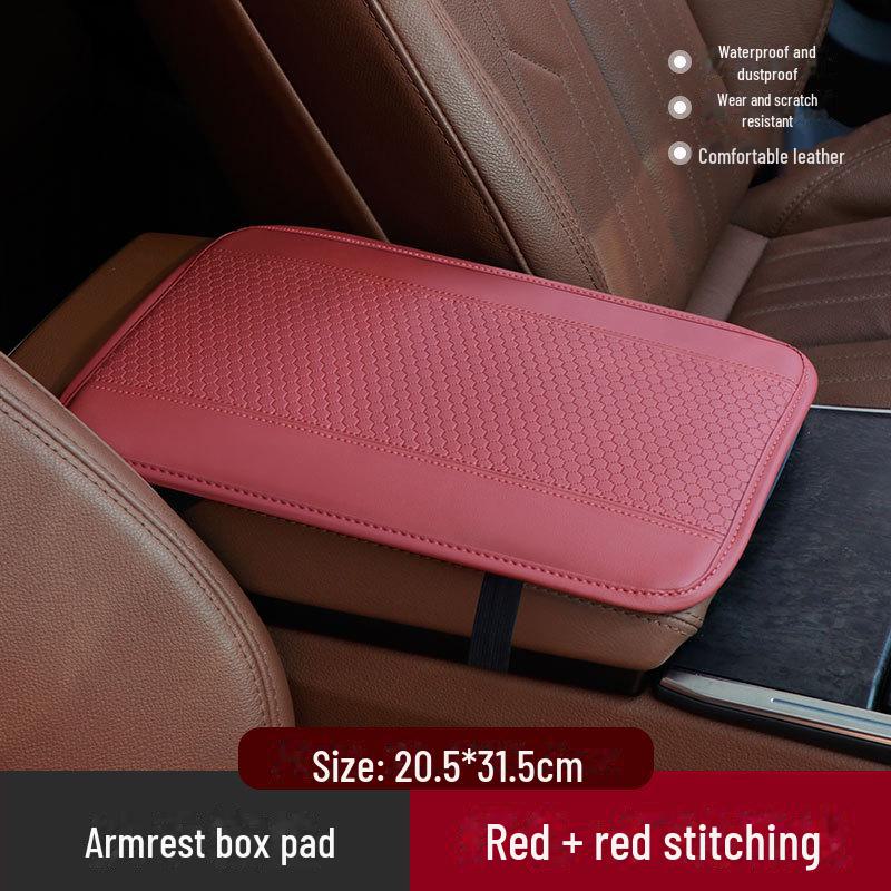 Anti-Slip Car Central Armrest Cover Mat | Interior Decoration Accessory