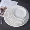 Pure White Ceramic Steak Plate