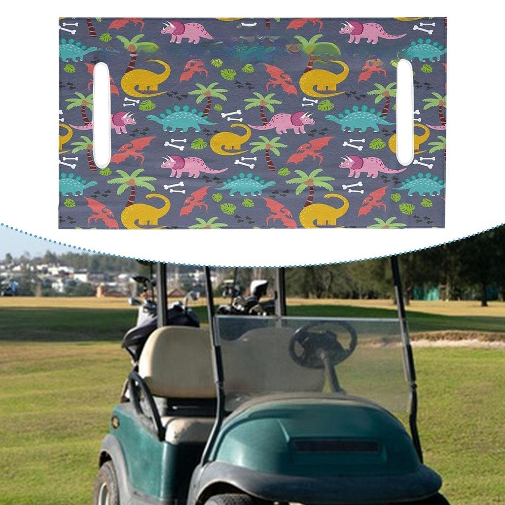 Golf Cart Seat Cover Towel Blanket Easy to Install, Decorative, Comfortable