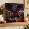 Charizard Custom Name Diamond Painting Personalized 5D Full Drill DIY Diamond Art Home Decor