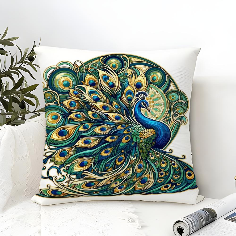Beautiful Scenery, Elegant Natural Prints Pillow Case Linen Pillow Case Sofa Home Decor Cushion Cover Cushion Cove