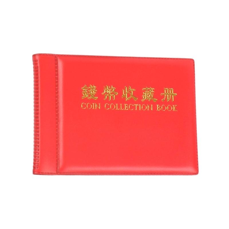 60 kapes Album na sbírku mincí Mini sáček na uložení penny Sběratelský organizér na peníze Dárky Albový držák na mince