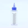 1Pc 30-500Ml Clear Pet Graduated Bottles Twist Cap Refillable Liquid Sample Container Inks Oils Arts Hair Dye Water Bottle