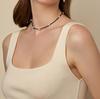 Natural Freshwater Pearl Necklace Light Luxury Dopamine Wear