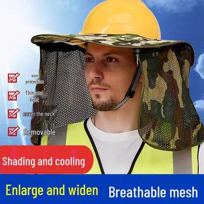 Sluneční clona Kšilt na helmu pro venkovní stavební přilby - Sluneční ochrana Kšilt