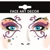 Cartoon Face Stickers Glitter Face Art Decor Glitter Makeup Stickers  Theater Gifts Birthday Party