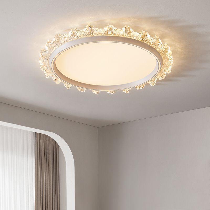 Modern Smart Bedroom Ceiling Light, Full Spectrum Eye-Care, Luxury Design