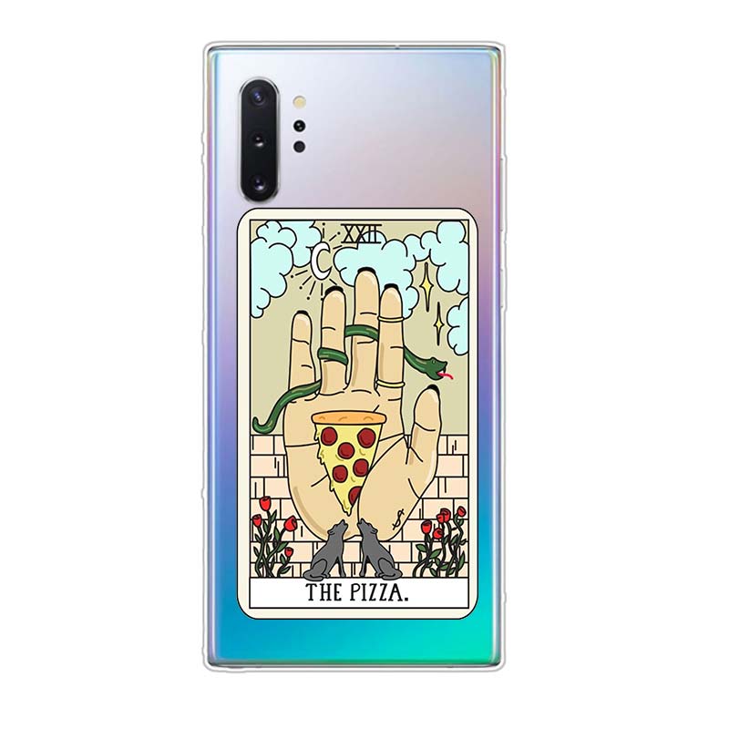 Art Pizza Coffee For Samsung Galaxy Note 20 10 9 8 Plus Ultra Lite M31 M31S M10 M10S M20 M21 M30 Phone Case