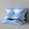 Butterfly Memory Foam Pillow: Zero Pressure Sleep Aid for Neck Protection and Side Sleepers