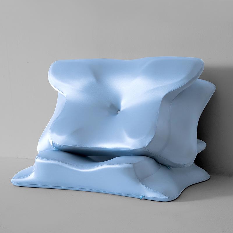 Butterfly Memory Foam Pillow: Zero Pressure Sleep Aid for Neck Protection and Side Sleepers