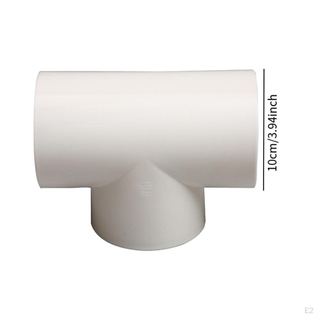 PVC Pipe Fitting Tee Connector for Easy DIY Projects