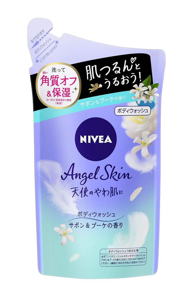 Nivea Angel Skin Body Soap Bouquet 360ml Wash, & Scent, Refill,