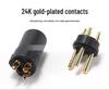 Right-Angle 3-Pin XLR Male to Female Microphone Audio Cable