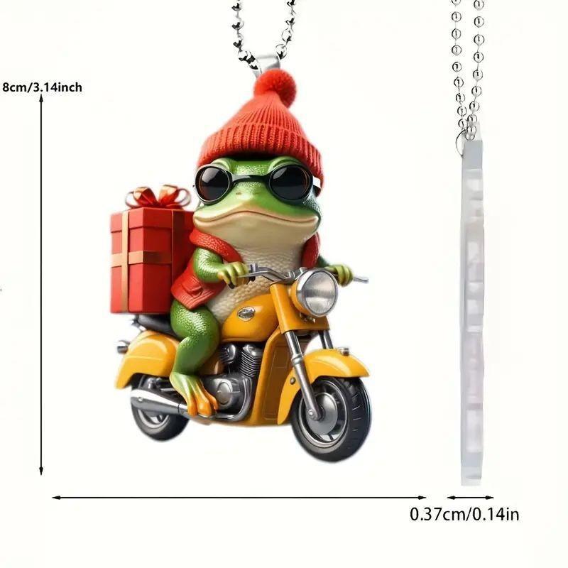 

Whimsical Frog Acrylic Car Charm For Playful And Distinctive Vehicle Decor Interior