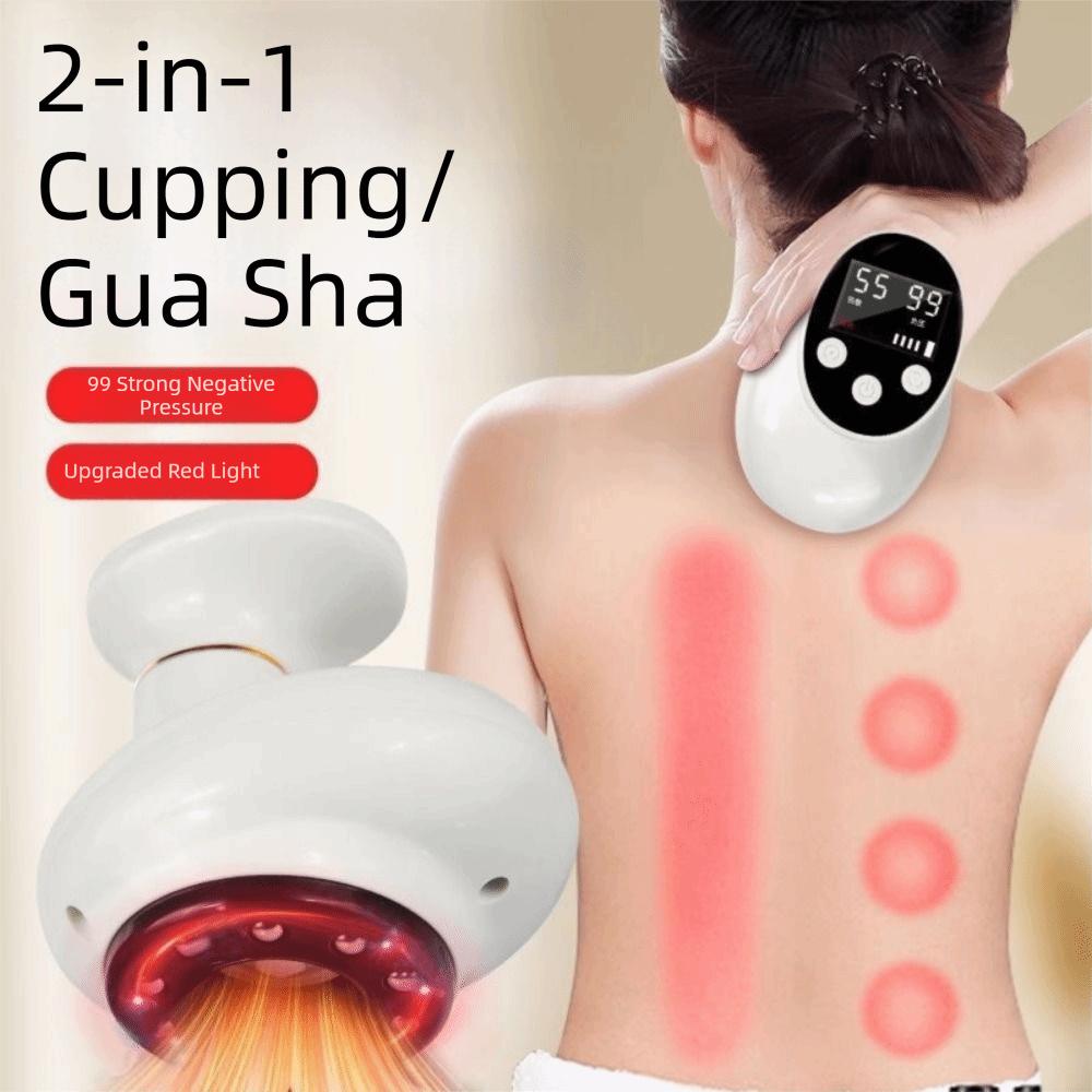 LCD Screen Electric Massage Meridian Brush Guasha Scraping Machine  for Full Body Dredging