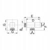 Angle Valve with Ceramic Head 1/2X1/2 Square