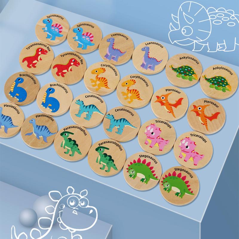 Montessori Puzzle Matching Toy Cognitive Memory Find The Same Focus Fraining Thinking Board Game Educational Toys For Children