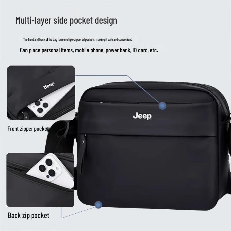 JEEP Men's Casual Shoulder Crossbody Bag