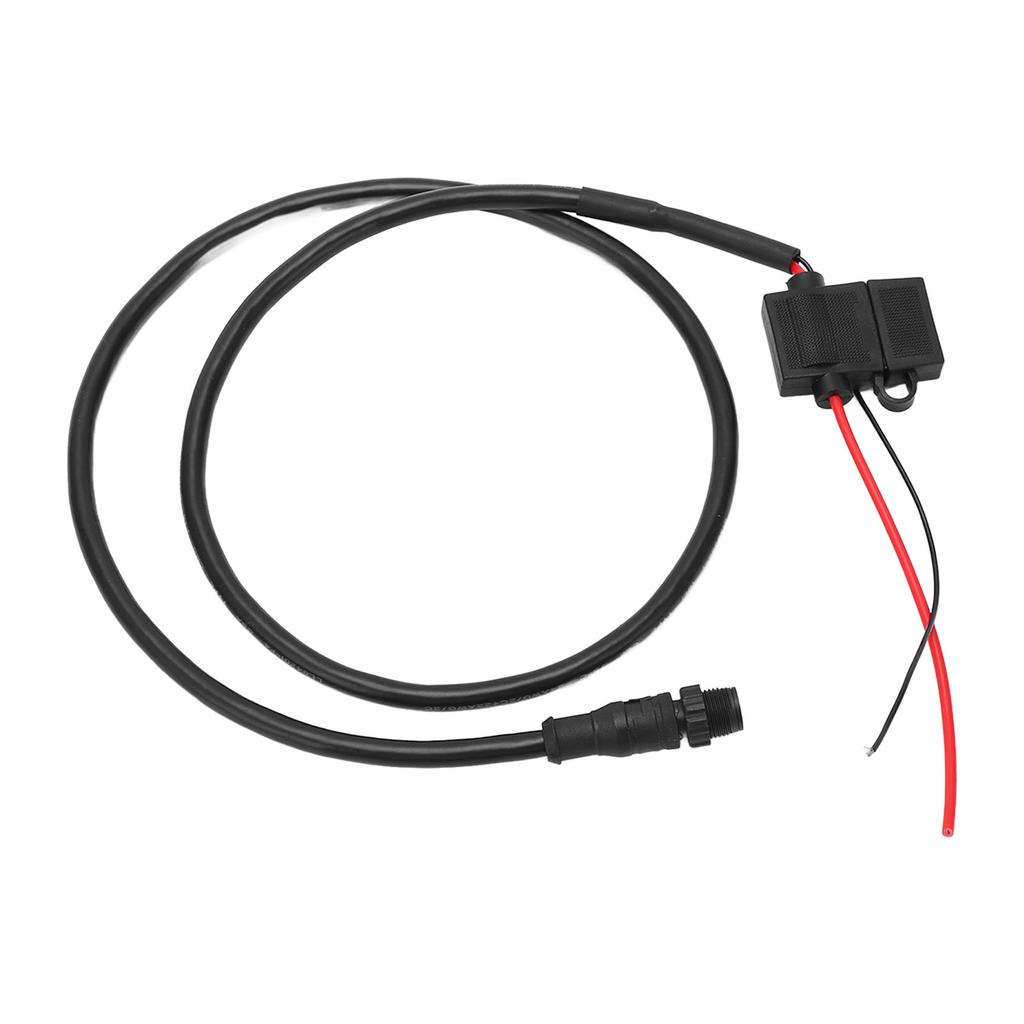 For NMEA 2000 N2K Male Power Cable With Fuse 5 Pin 1m/39.4in Long