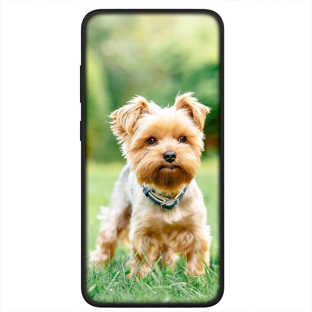 Yorkshire Terrier Yorkie Dog Pet Cover Case for Samsung Galaxy S21 S20 Fe S23 S22 Ultra S8 Plus A25 A12 A13 A21S A73 + Casing