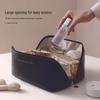PU Large-Capacity Waterproof Travel Cosmetic Bag for Women
