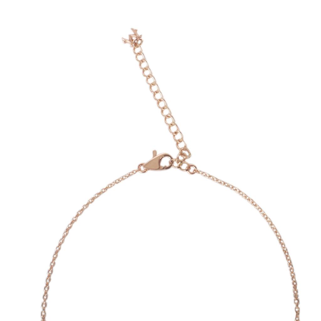 Mezmic M Logo Gold Necklace