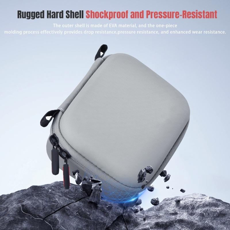 Intelligent Internal Compartment Organizers Bag for Action 6 Cameras Waterproof PU Material Portable