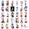 61 Bunny Girl Stickers: Cute, Sexy, Waterproof Cartoon Women for Creative Decoration and Journals.