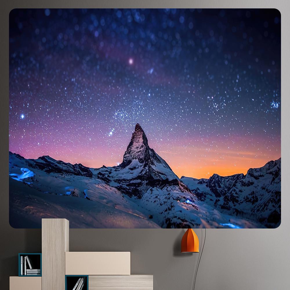 Galaxy Lilo Fantasia Tapestry Backdrop Cloth Hippie Boho Decor Yoga Mat Bedroom Wall Hanging Room Aesthetic Decor Home Decor