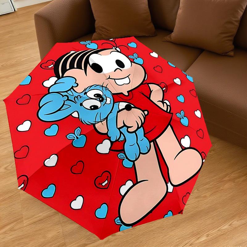 1PC Girl Mouse Umbrella-8-Rib Reinforced, Automatic Open, Lightweight & Durable, Cute Fashion Accessory for Outdoor, Beach or Casual Use, Beach Umbrel