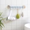 6-Hook Traceless Adhesive Bathroom & Kitchen Hooks
