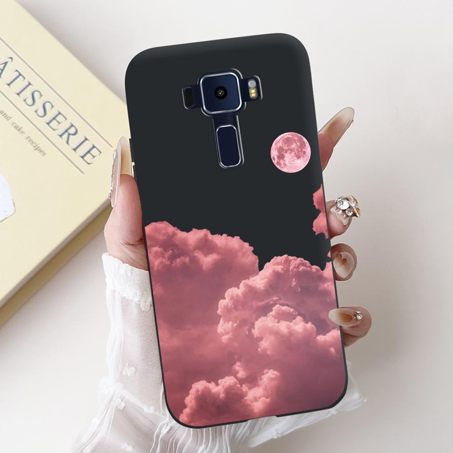 For ASUS Zenfone 3 ZE520KL Z017D 4 Max ZC520KL X008D 3 Max ZC520TL Case Soft Silicone Back Cover Love Heart Butterfly Flower Bag
