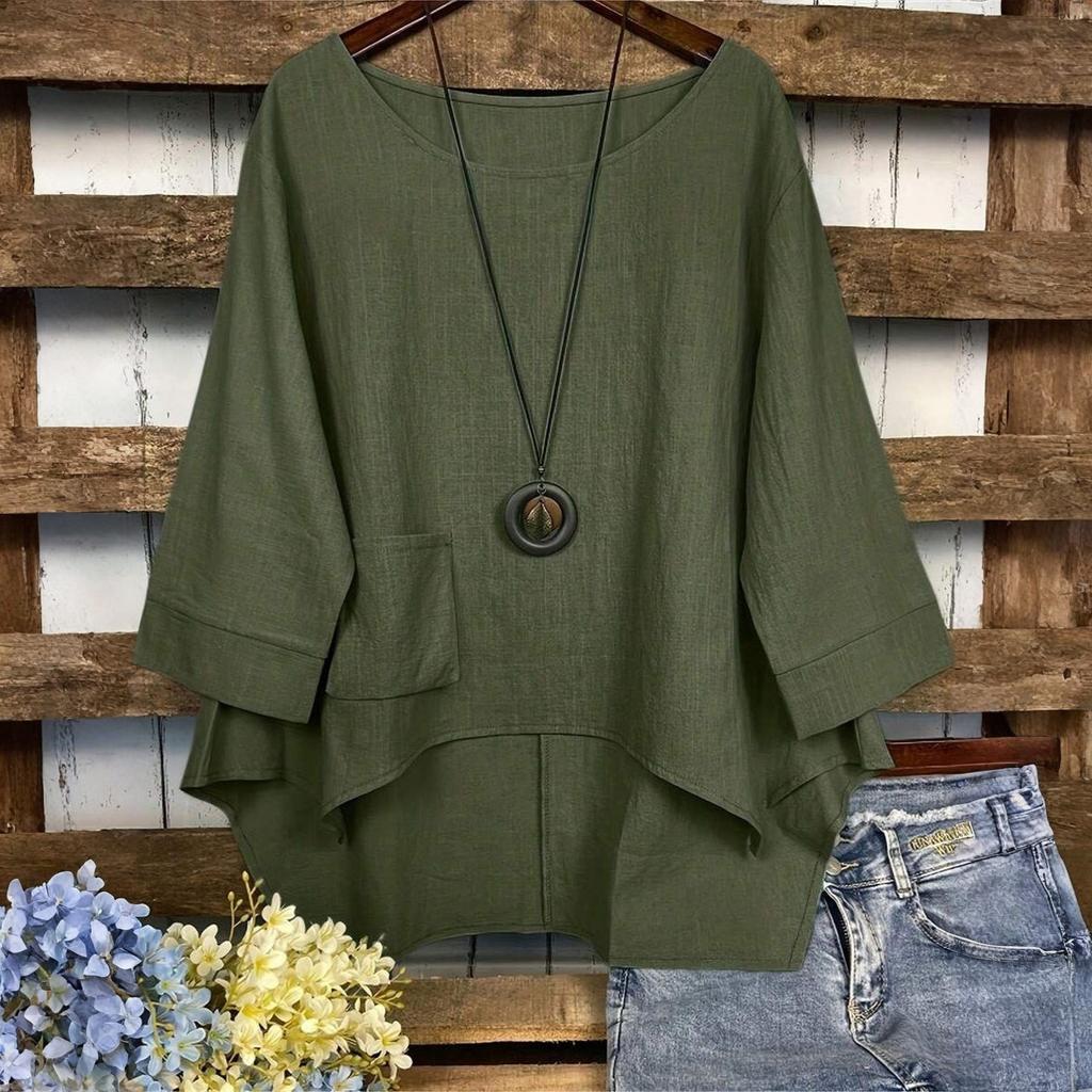 Women's Irregular Loose Fashion T-shirt Summer Top
