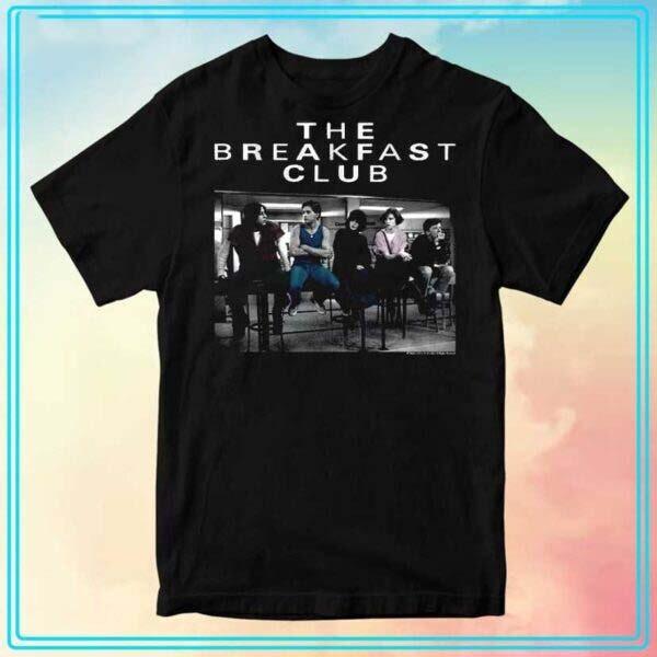 The Breakfast Club 1985 Movie T-Shirt Ultra Soft Fabric Gift For Any Occasion L