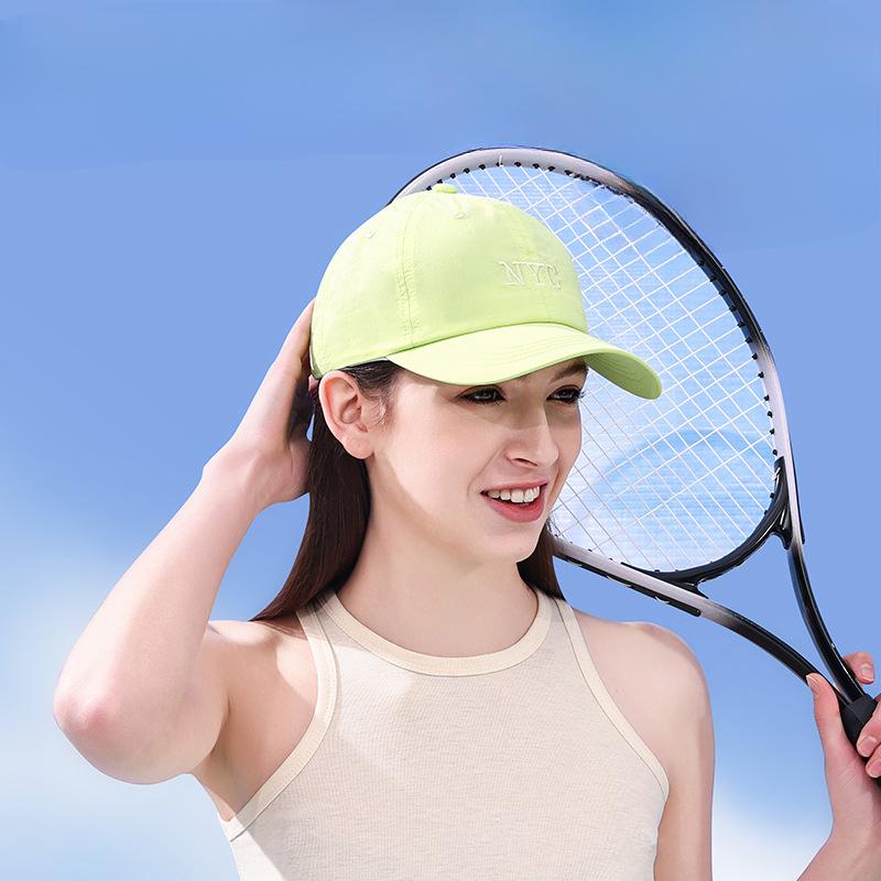 Summer Embroidered Letters Baseball Cap Women Sports Breathable Quick-drying Baseball Cap Men Fashion Casual Outdoor Sun Hat