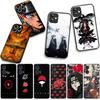 Anime Itachi Akatsuki Narutos Phone Cover Case for Apple iPhone 17 16 11 Pro XS Max XR 6 7 8 Plus + 16E SE Casing